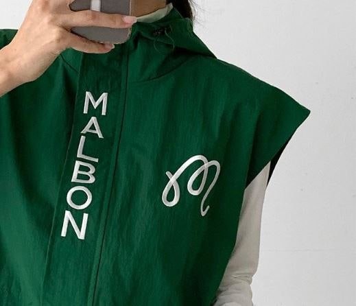 말본[MALBON] 스트링후드조끼