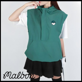 말본[MALBON] 와샤스트링후드조끼