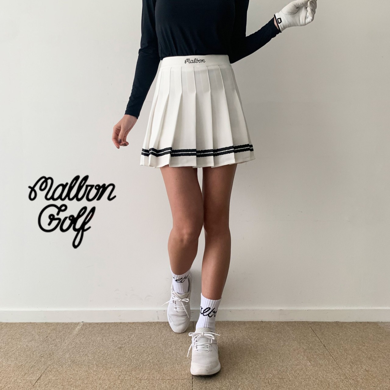 말본[MALBON] 플리츠스커트