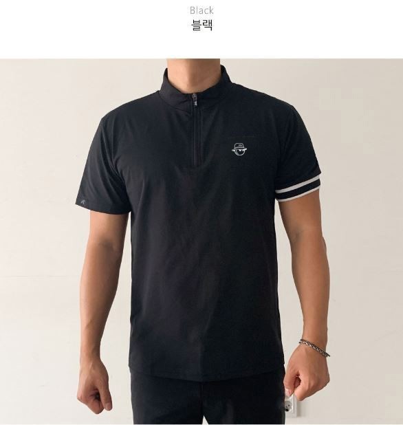 말본[MALBON] 반목집업반팔