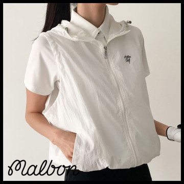 말본[MALBON] 4색후드조끼바람막이
