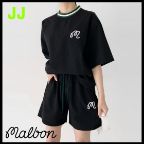 말본[MALBON] 빅로고아노락반팔세트