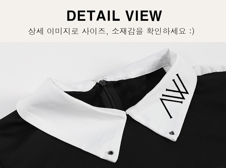 어뉴[ANEW] 카라찡반팔