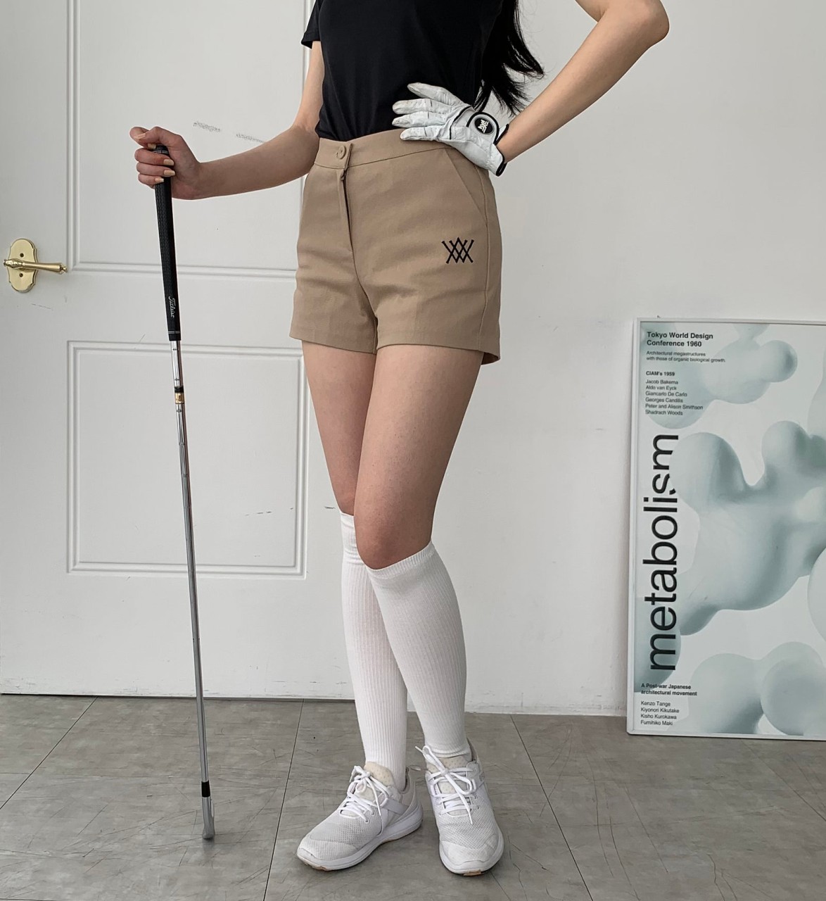 말본[MALBON] 면숏팬츠