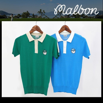 말본[MALBON] 카라배색니트