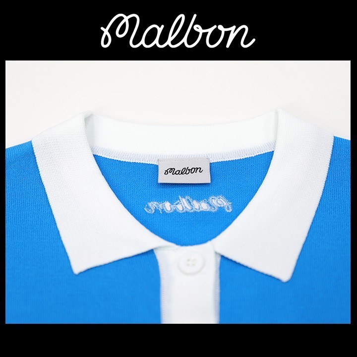 말본[MALBON] 카라배색니트