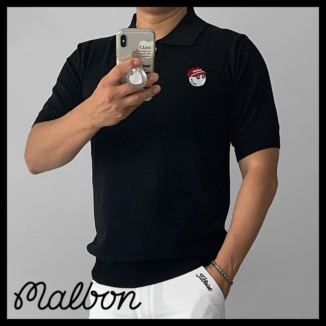 말본[MALBON] 코튼린넨머슬카라