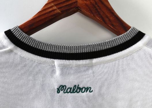 말본[MALBON] 브이넥배색조끼