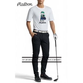 말본[MALBON] 골프백로고디자인 티셔츠