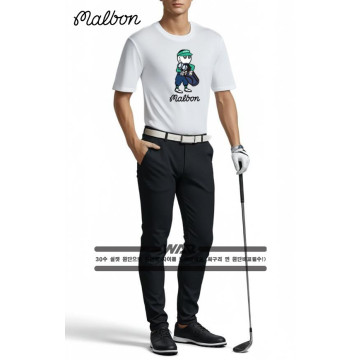 말본[MALBON] 골프백로고디자인 티셔츠