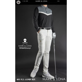 [마크앤로나] 세미 카고 스트레치 팬츠
