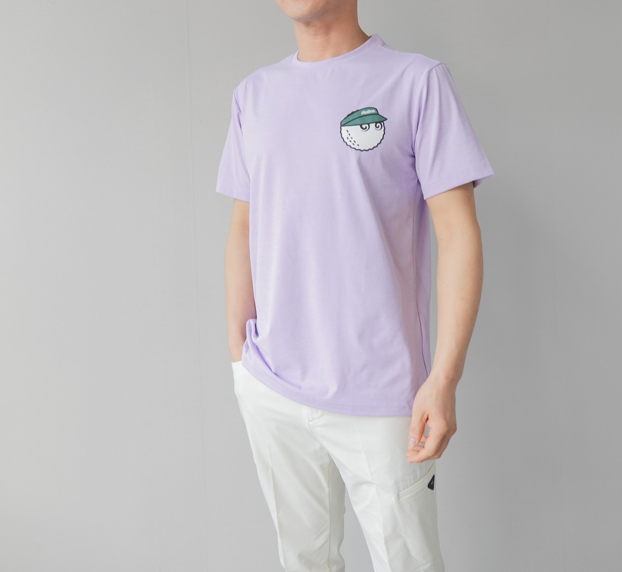 말본[MALBON] 남여공용 말본 버킷 라운드 티셔츠