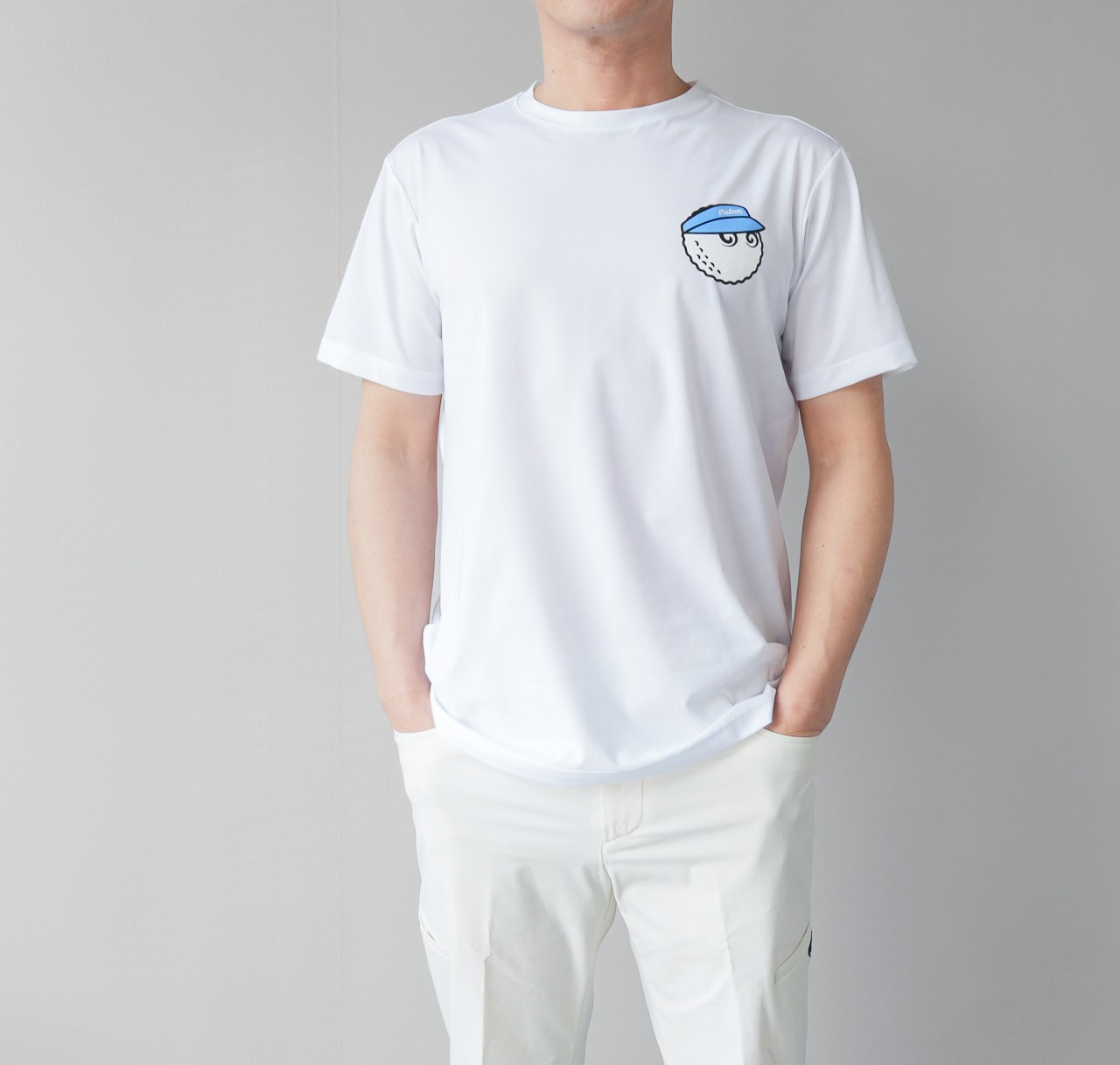 말본[MALBON] 남여공용 말본 버킷 라운드 티셔츠