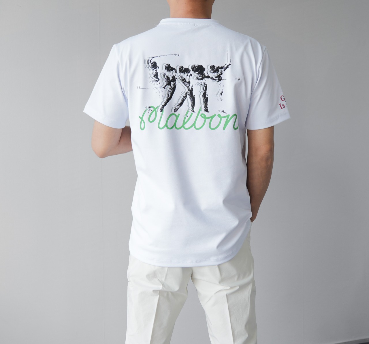 말본[MALBON]	남여공용 베이직 버킷 라운드 티셔츠