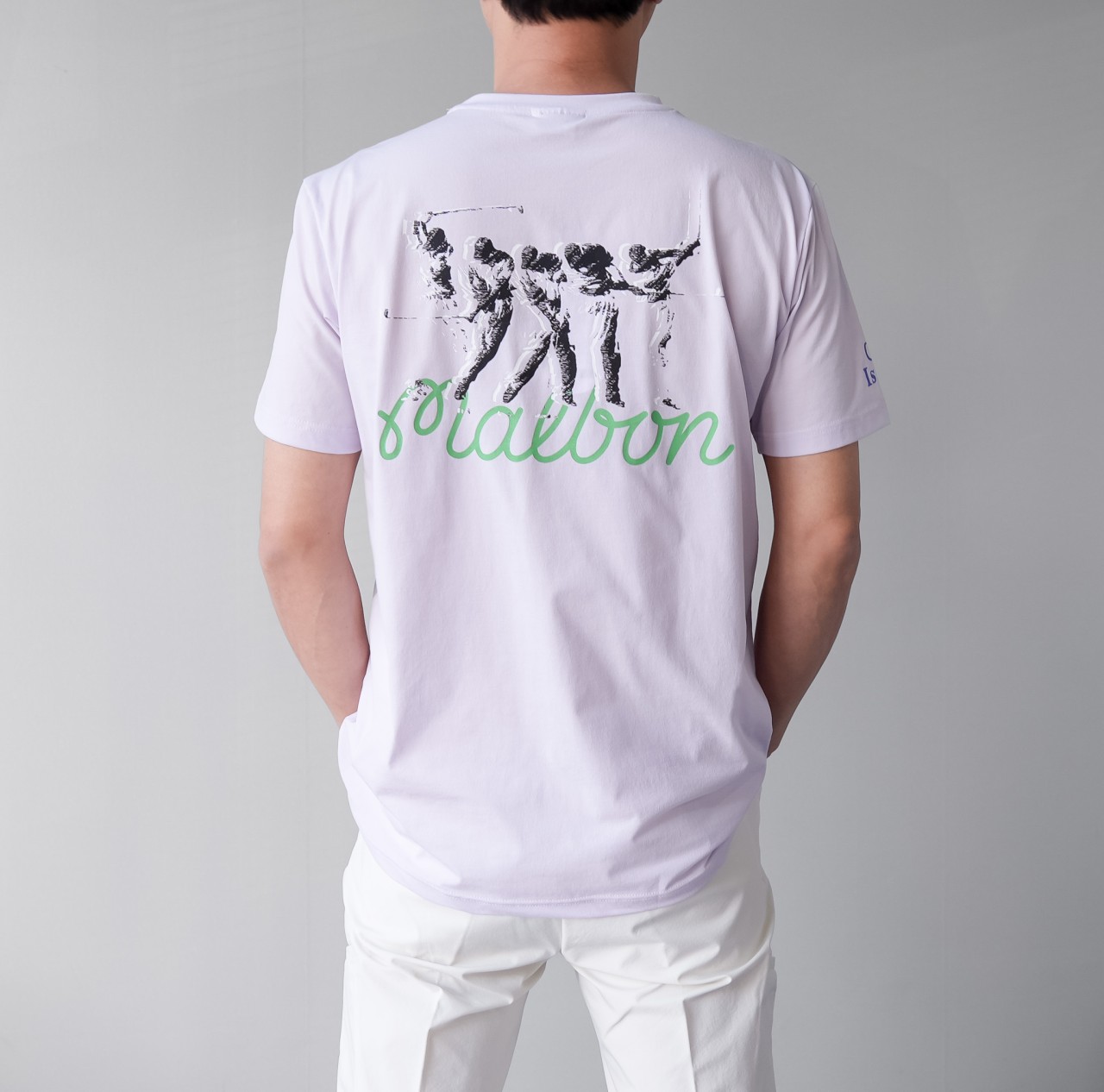 말본[MALBON]	남여공용 베이직 버킷 라운드 티셔츠