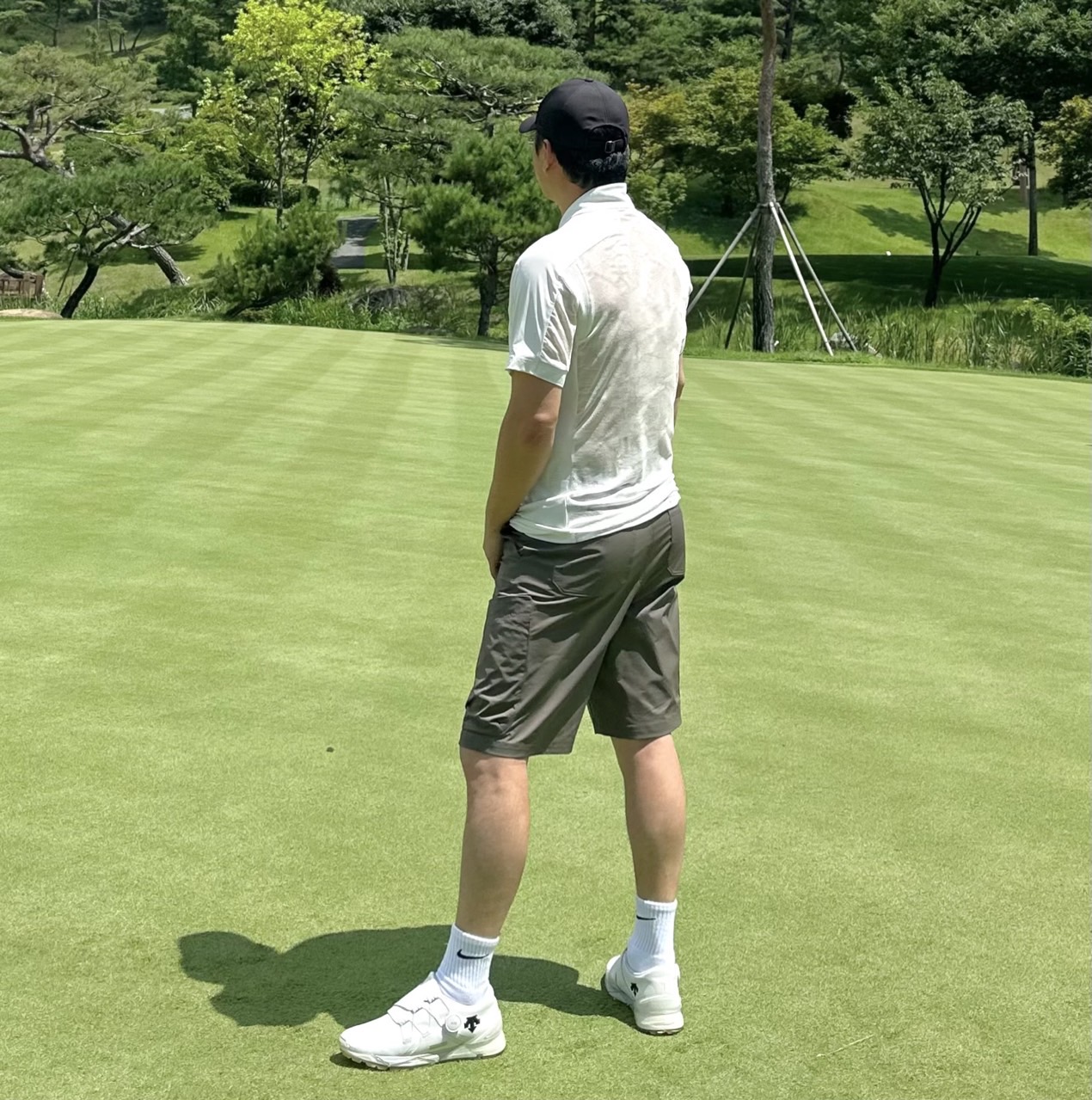 [어메이징크리]	에어서킷 테크메쉬 헨리넥 티셔츠