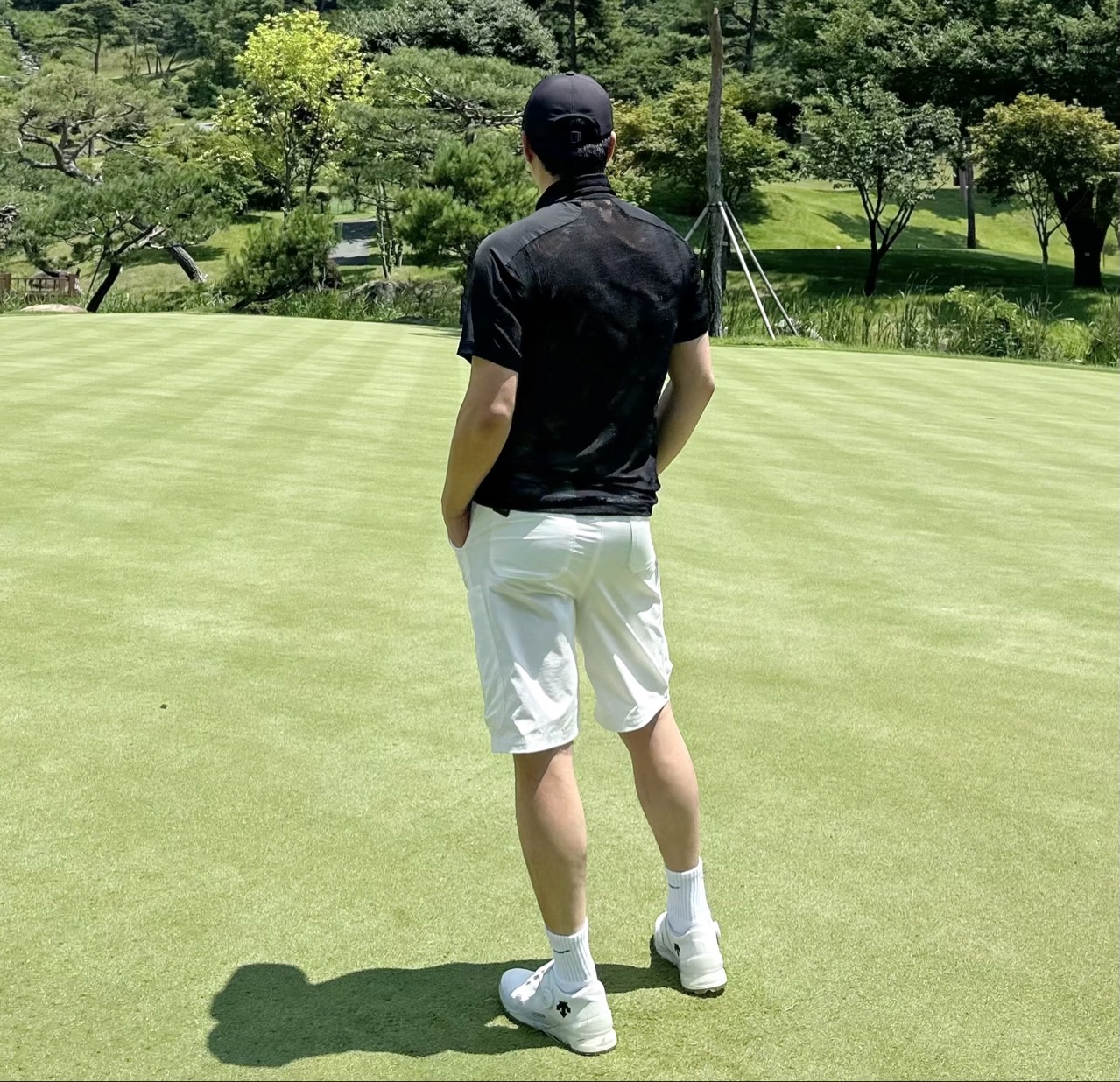 [어메이징크리]	에어서킷 테크메쉬 헨리넥 티셔츠