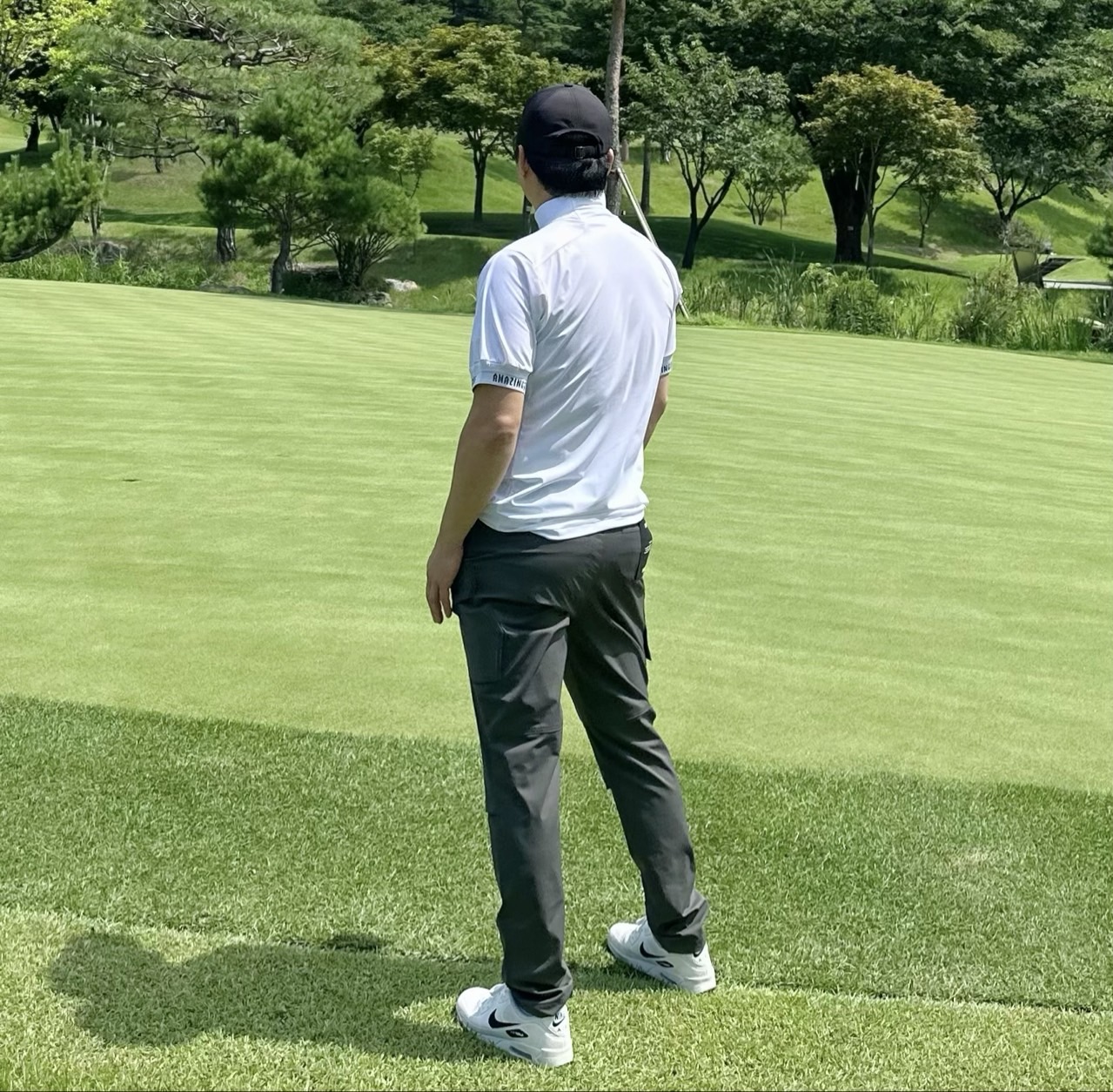 [어메이징크리]	플렉스모션 하이넥 티셔츠