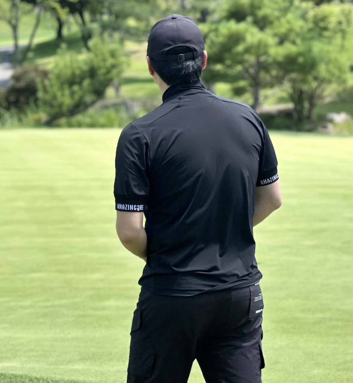 [어메이징크리]	플렉스모션 하이넥 티셔츠