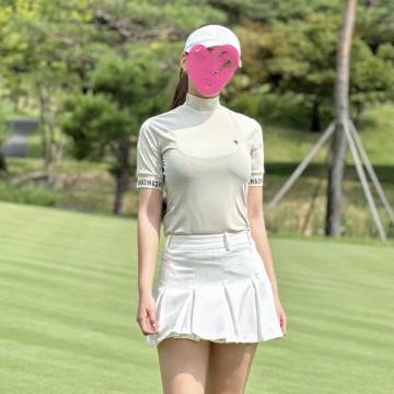 [어메이징크리]	플렉스모션 하이넥 티셔츠