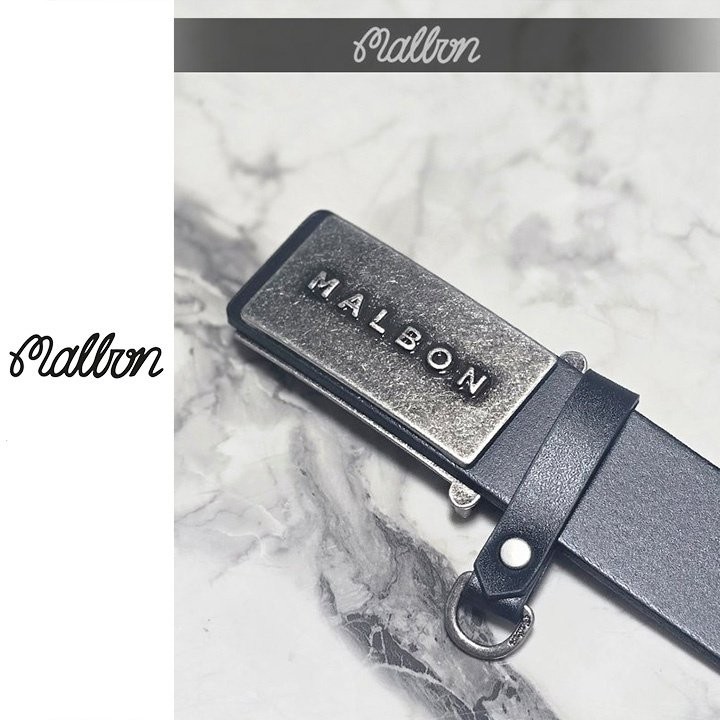 말본[MALBON]	버클로고 남성 벨트