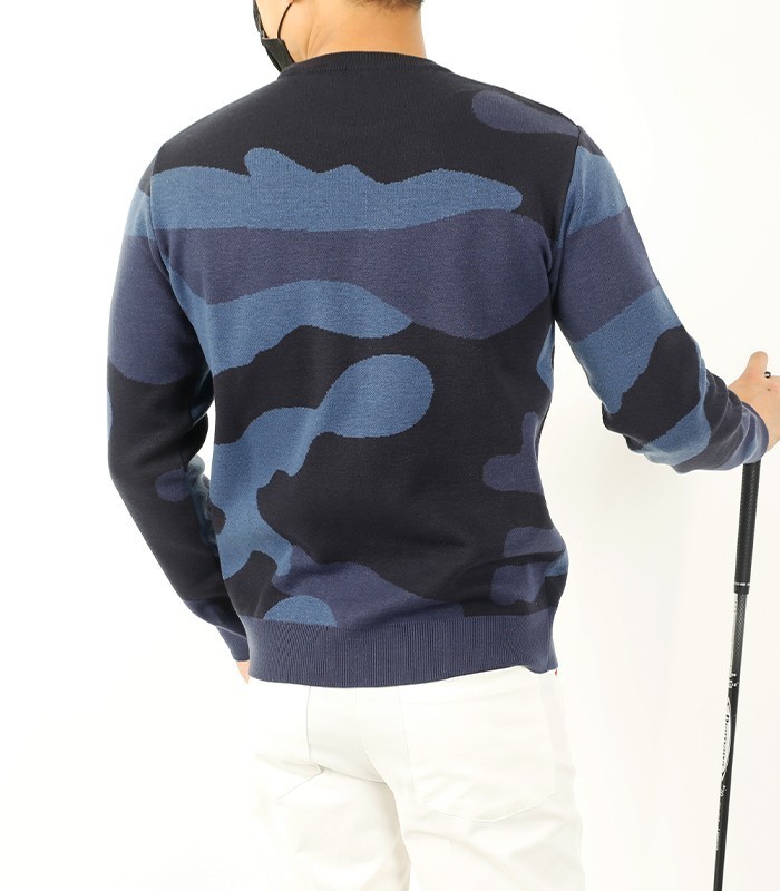 [마크앤로나] 카모라운드니트