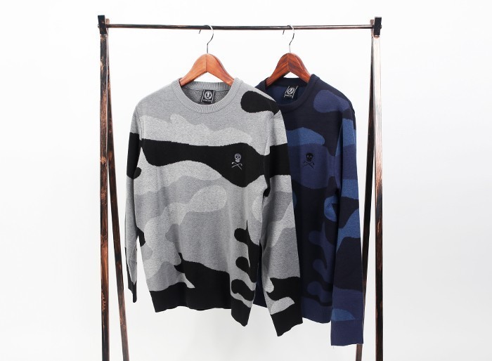 [마크앤로나] 카모라운드니트