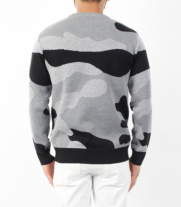 [마크앤로나] 카모라운드니트