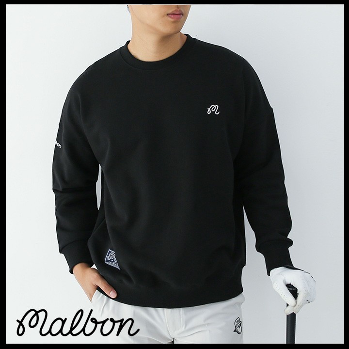 말본[MALBON] 쭈리오버핏맨투맨 (10컬러)
