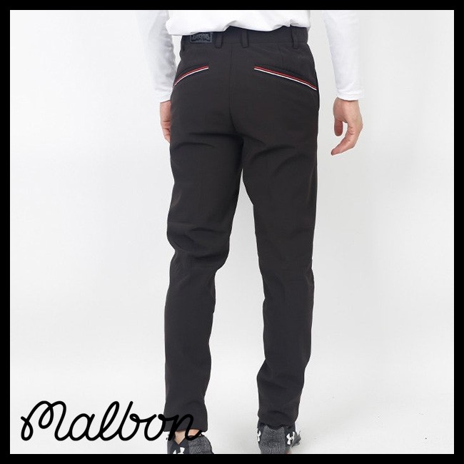 말본[MALBON] 뒷사선포인트팬츠 (기모)