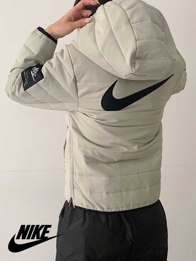 [나이키] 후드패딩반집업