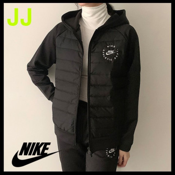 [나이키] 빅로고패딩집업세트
