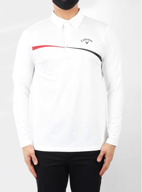 [캘러웨이] 가슴투색카라티 (기모)