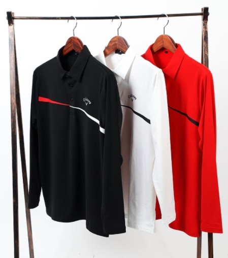 [캘러웨이] 가슴투색카라티 (기모)